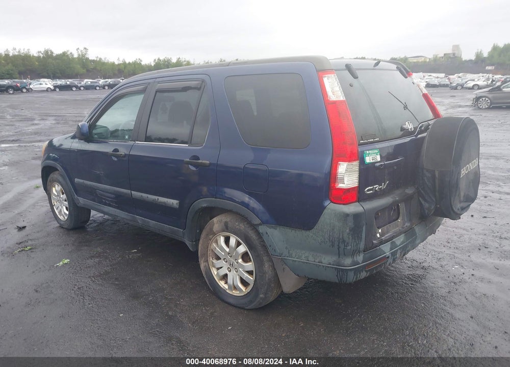 2005 HONDA CR-V EX VIN: SHSRD78815U346221