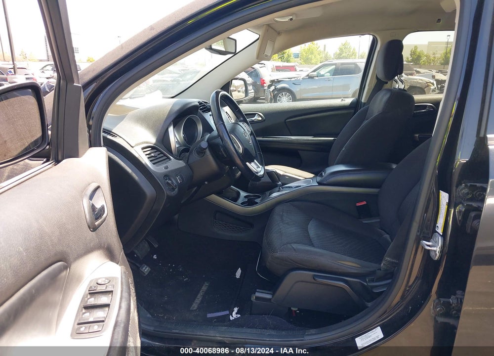2013 DODGE JOURNEY SXT VIN: 3C4PDCBB9DT608367