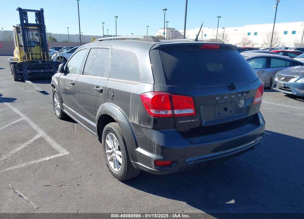 2013 DODGE JOURNEY SXT VIN: 3C4PDCBB9DT608367
