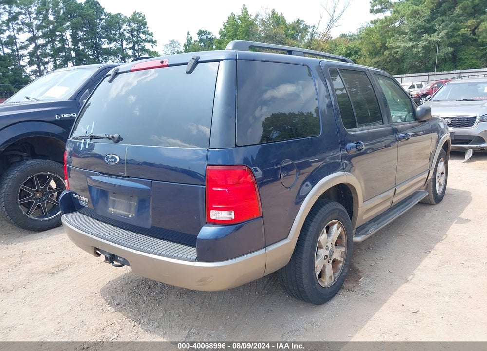 2003 FORD EXPLORER EDDIE BAUER VIN: 1FMZU64K43UB34335