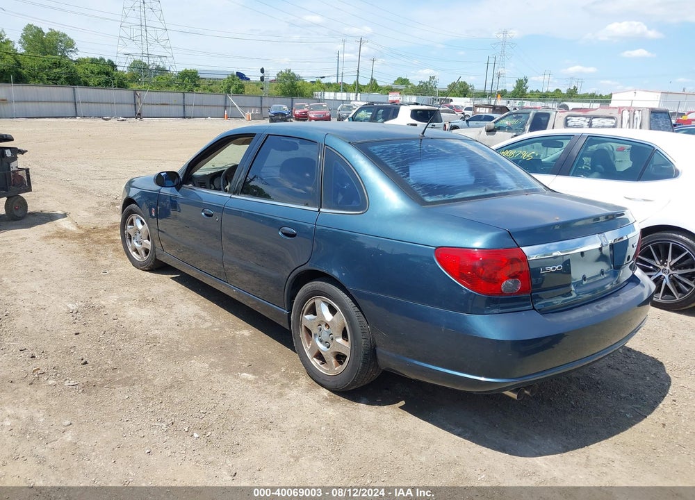 2003 SATURN L-SERIES L300 VIN: 1G8JW54R93Y504829