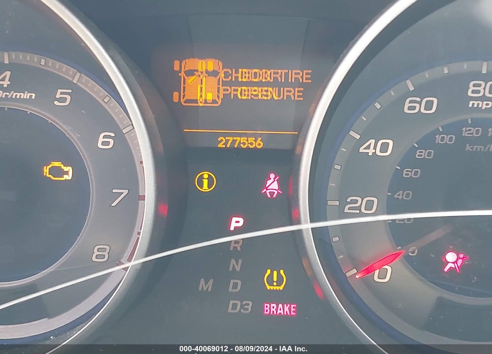 2007 ACURA MDX VIN: 2HNYD28257H504116