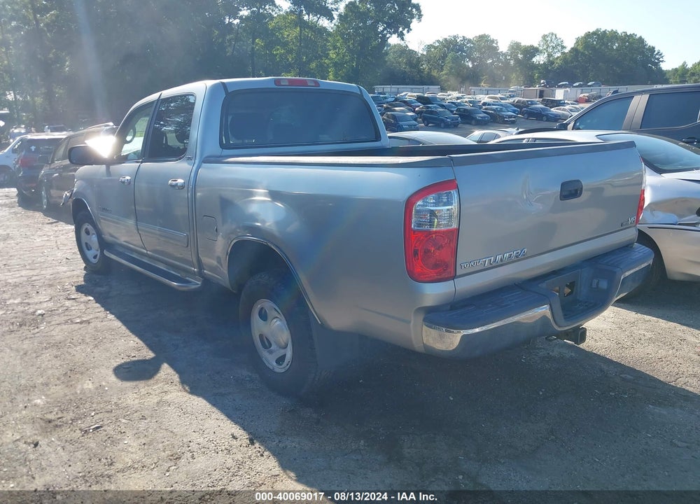 2005 TOYOTA TUNDRA SR5 V8 VIN: 5TBET341X5S463424