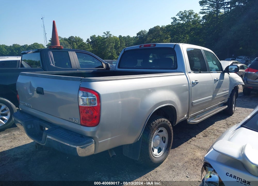 2005 TOYOTA TUNDRA SR5 V8 VIN: 5TBET341X5S463424