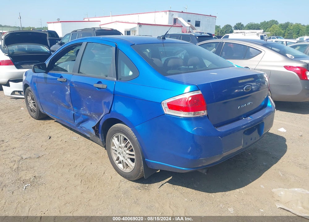 2011 FORD FOCUS SE VIN: 1FAHP3FN9BW182158