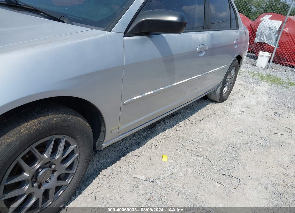 2003 HONDA CIVIC LX VIN: 2HGES16503H534528