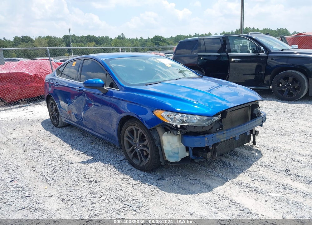 2018 FORD FUSION SE VIN: 3FA6P0HD2JR127272
