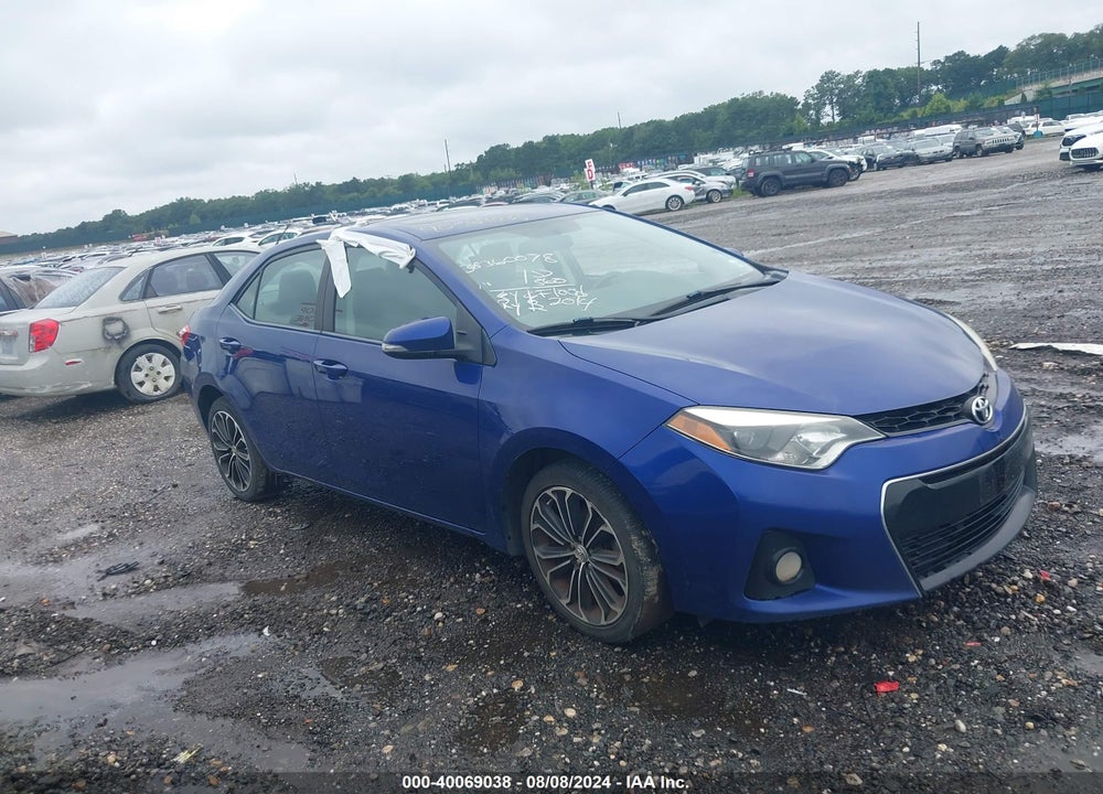 2014 TOYOTA COROLLA S PLUS VIN: 2T1BURHEXEC224410