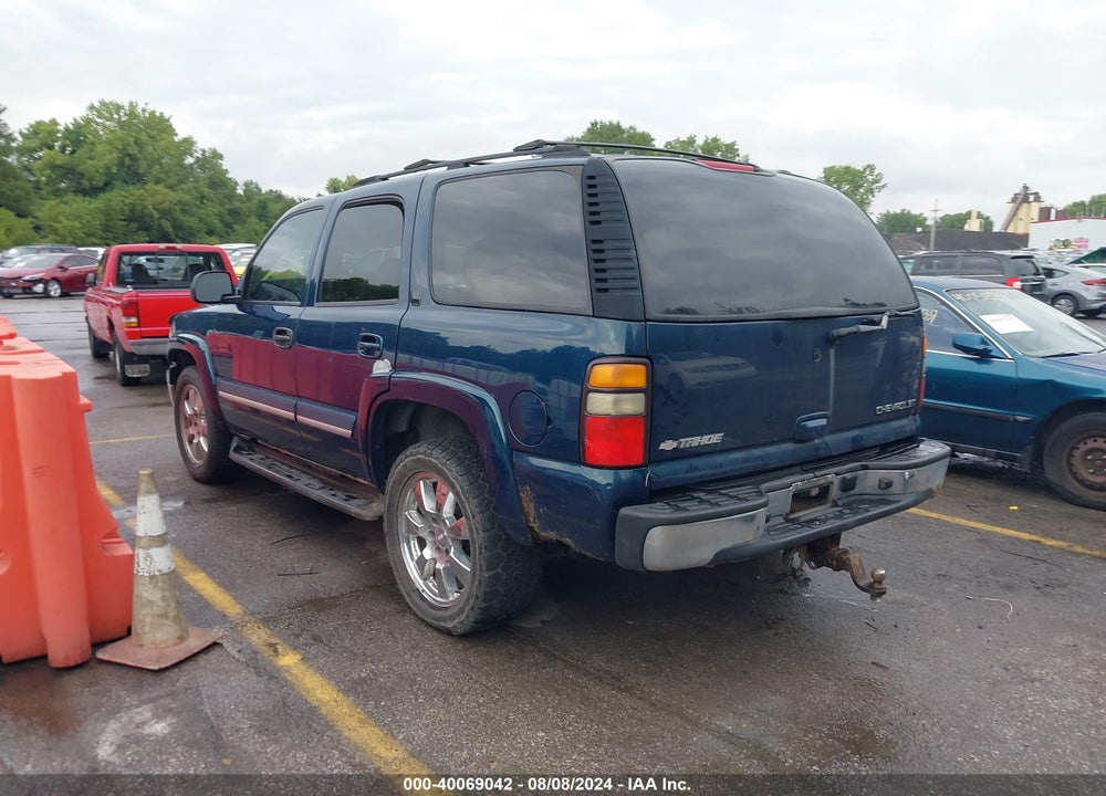 2005 CHEVROLET TAHOE LT VIN: 1GNEK13T05J195084