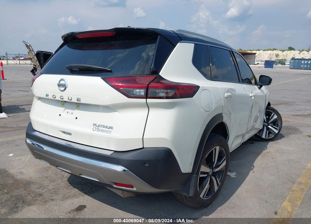 2021 NISSAN ROGUE PLATINUM FWD VIN: JN8AT3DC3MW104474