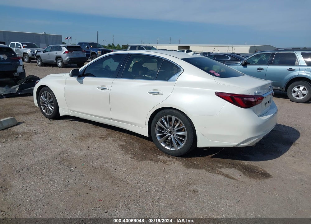 2019 INFINITI Q50 3.0T LUXE VIN: JN1EV7AP4KM543152