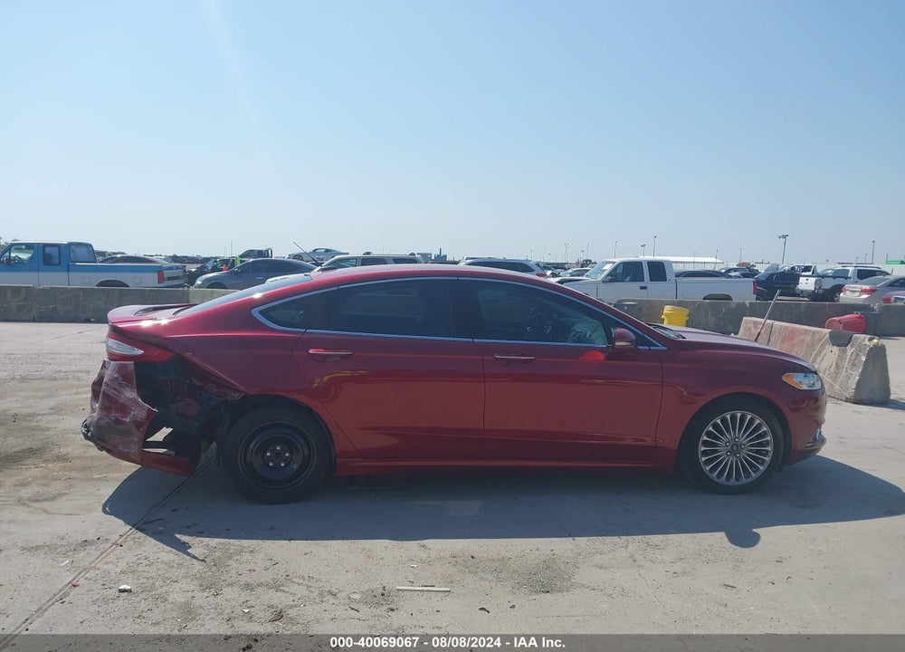 2013 FORD FUSION VIN: 3FA6P0K91DR260677
