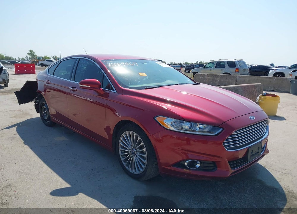 2013 FORD FUSION VIN: 3FA6P0K91DR260677