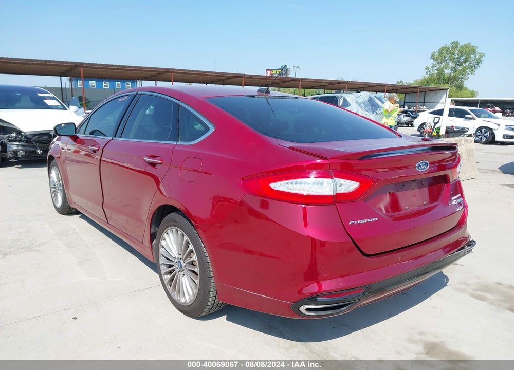2013 FORD FUSION VIN: 3FA6P0K91DR260677