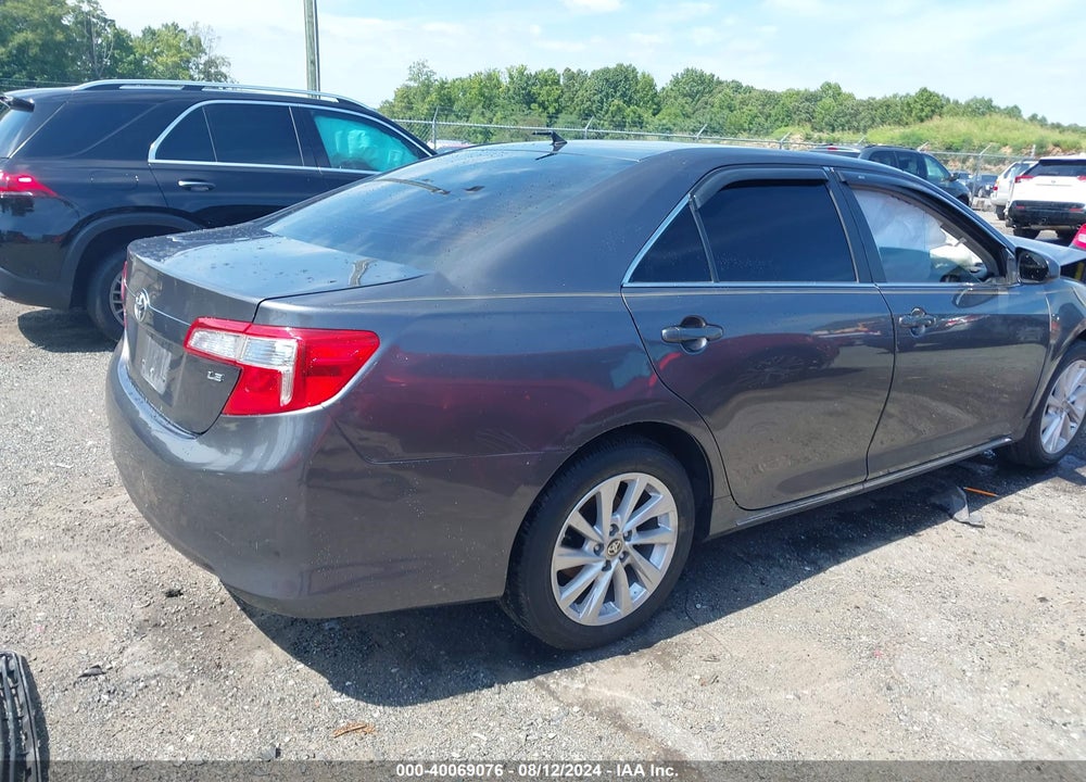2014 TOYOTA CAMRY LE VIN: 4T1BF1FK2EU392478
