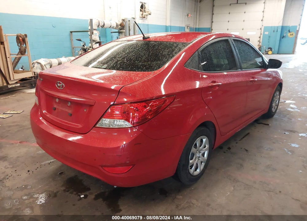 2014 HYUNDAI ACCENT GLS VIN: KMHCT4AE2EU706064