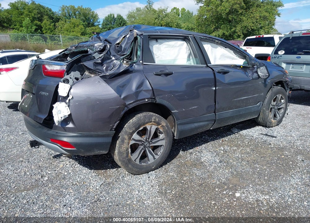 2019 HONDA CR-V LX VIN: 2HKRW6H39KH207290