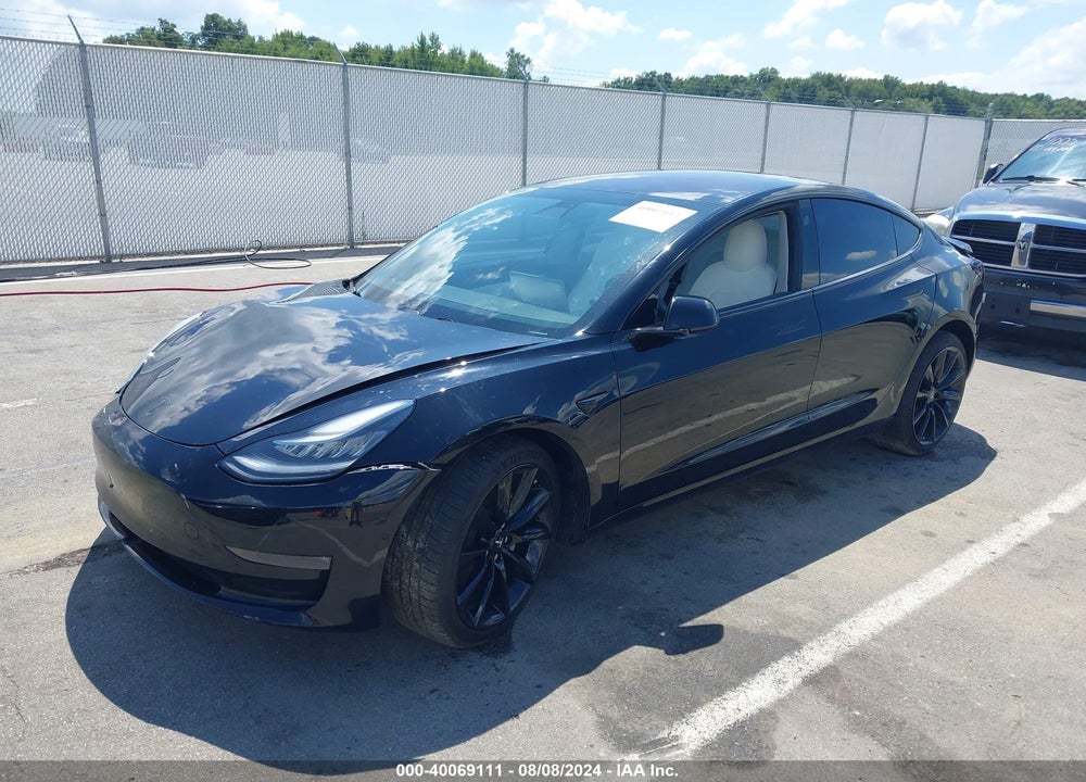 2018 TESLA MODEL 3 LONG RANGE/PERFORMANCE VIN: 5YJ3E1EB6JF112867