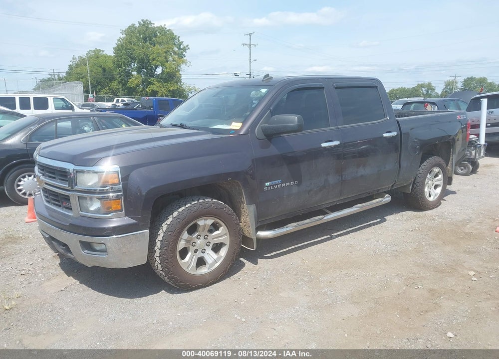 2014 CHEVROLET SILVERADO 1500 2LT VIN: 3GCUKREH5EG405661