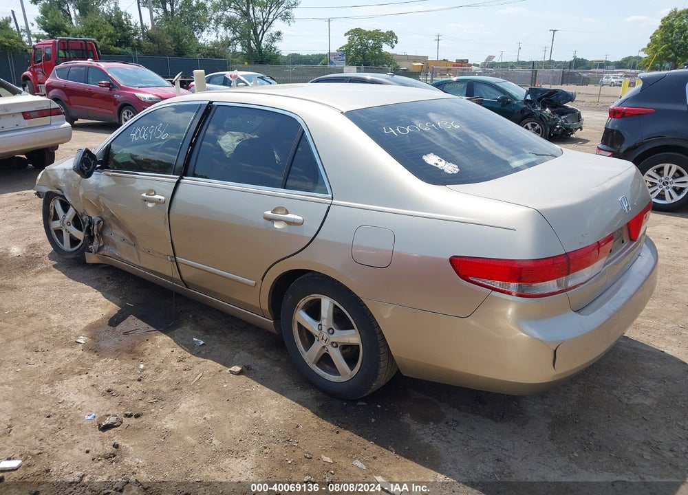 2003 HONDA ACCORD 2.4 EX VIN: 1HGCM566X3A133214