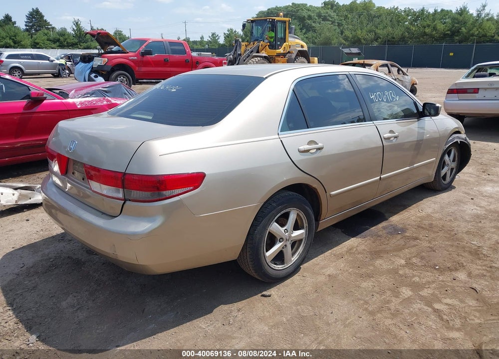 2003 HONDA ACCORD 2.4 EX VIN: 1HGCM566X3A133214