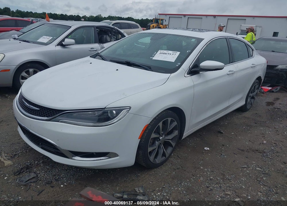 2016 CHRYSLER 200 C VIN: 1C3CCCCGXGN187327