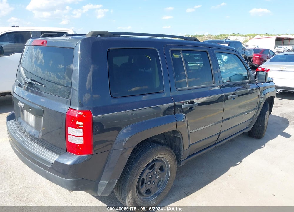 2016 JEEP PATRIOT SPORT VIN: 1C4NJPBA5GD609413