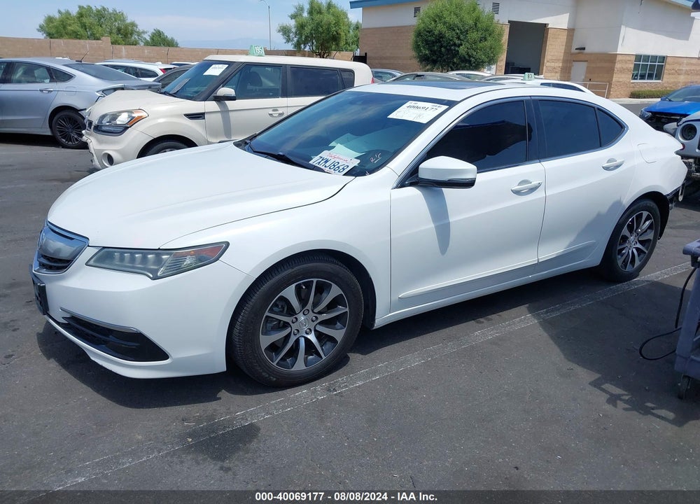 2017 ACURA TLX TECHNOLOGY PACKAGE VIN: 19UUB1F58HA005748