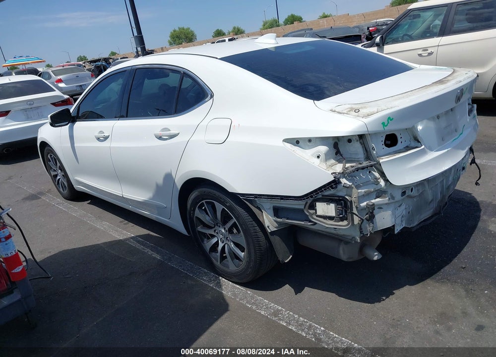 2017 ACURA TLX TECHNOLOGY PACKAGE VIN: 19UUB1F58HA005748