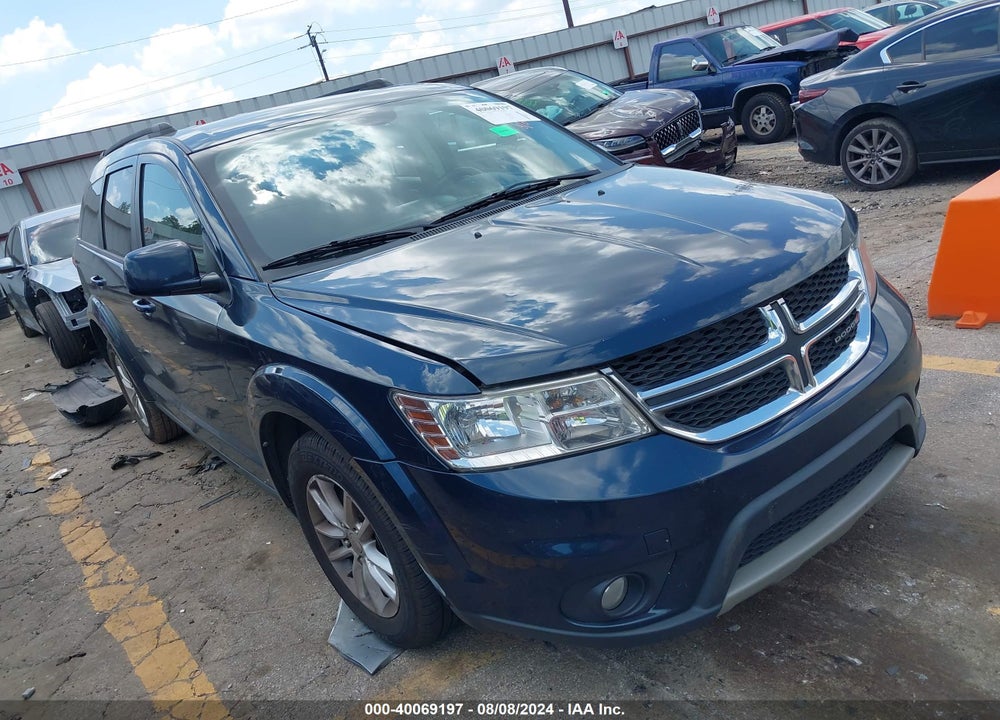 2015 DODGE JOURNEY SXT VIN: 3C4PDCBB1FT697001