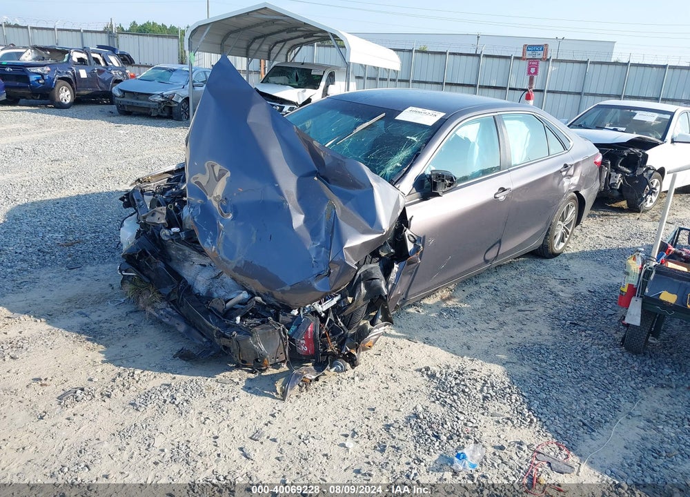 2017 TOYOTA CAMRY SE VIN: 4T1BF1FK9HU307902