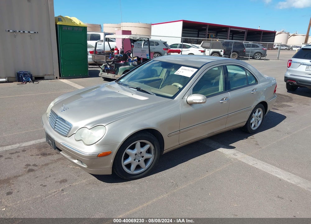2003 MERCEDES-BENZ C 240 VIN: WDBRF61J73A400229