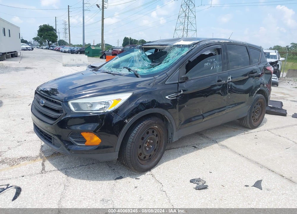 2017 FORD ESCAPE S VIN: 1FMCU0F71HUE89000