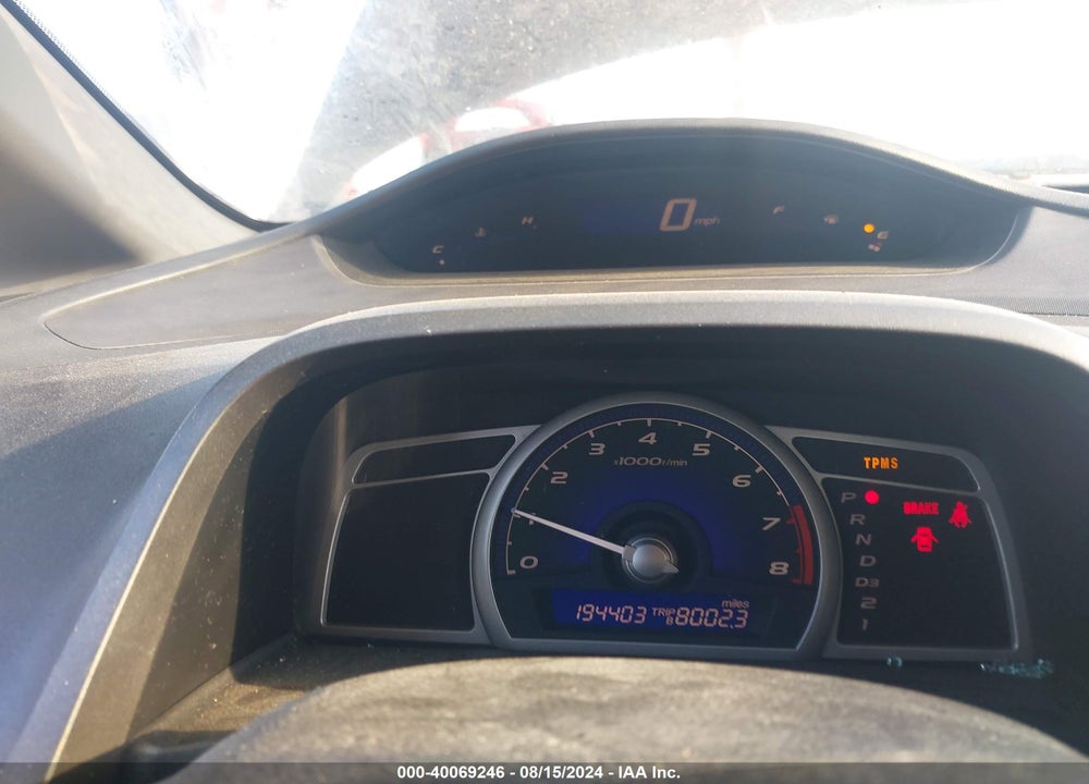 2008 HONDA CIVIC SDN LX VIN: 1HGFA16578L092249