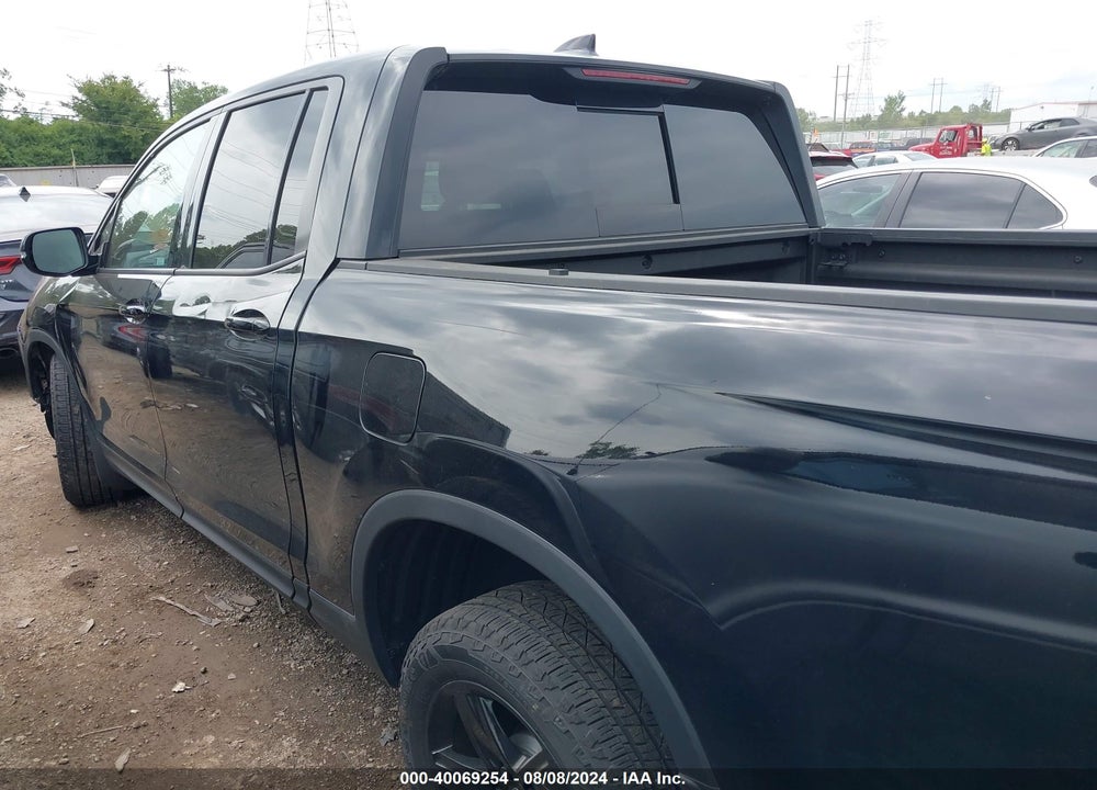 2023 HONDA RIDGELINE BLACK EDITION VIN: 5FPYK3F81PB016691