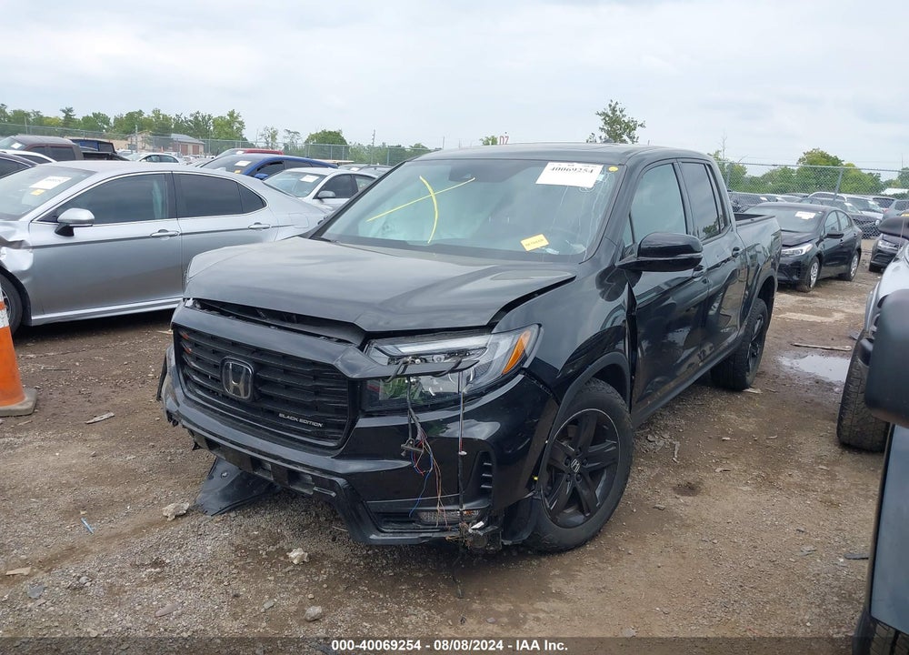 2023 HONDA RIDGELINE BLACK EDITION VIN: 5FPYK3F81PB016691