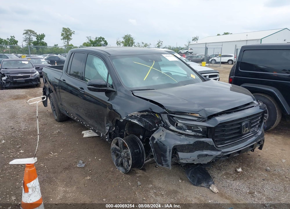 2023 HONDA RIDGELINE BLACK EDITION VIN: 5FPYK3F81PB016691