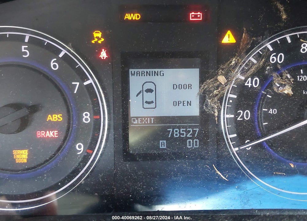 2013 INFINITI G37X VIN: JN1CV6AR9DM356690