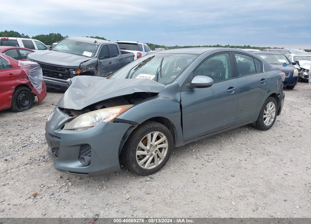 2012 MAZDA 3 I GRAND TOURING VIN: JM1BL1W7XC1691238