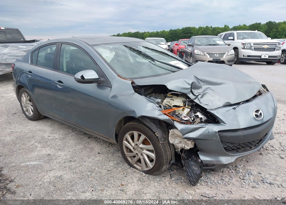 2012 MAZDA 3 I GRAND TOURING VIN: JM1BL1W7XC1691238