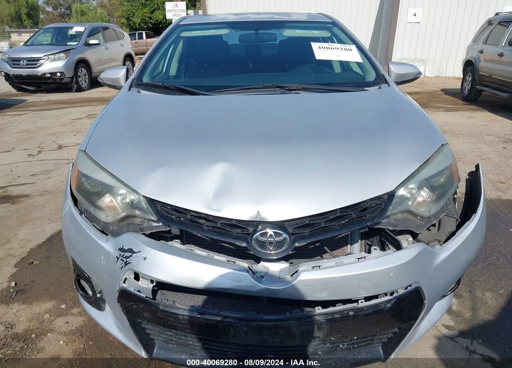 2014 TOYOTA COROLLA S PLUS VIN: 5YFBURHE7EP004531