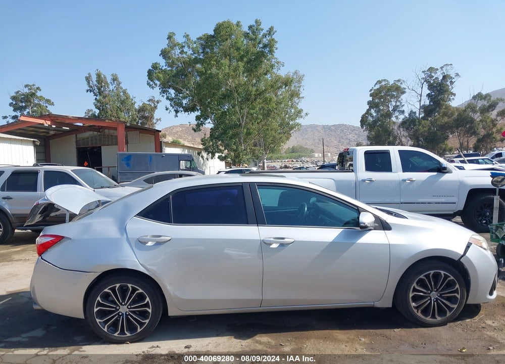 2014 TOYOTA COROLLA S PLUS VIN: 5YFBURHE7EP004531