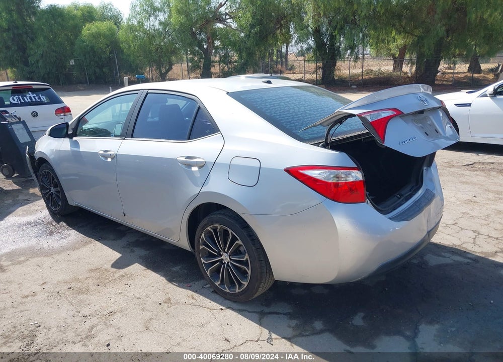 2014 TOYOTA COROLLA S PLUS VIN: 5YFBURHE7EP004531