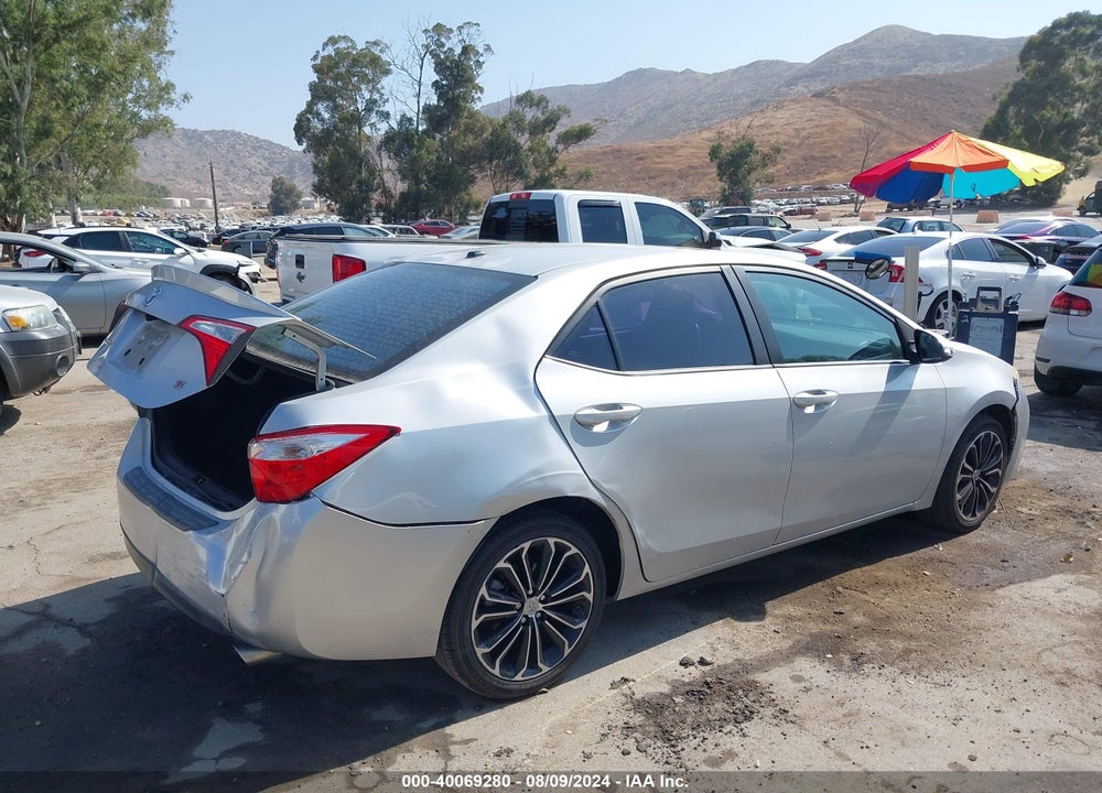 2014 TOYOTA COROLLA S PLUS VIN: 5YFBURHE7EP004531