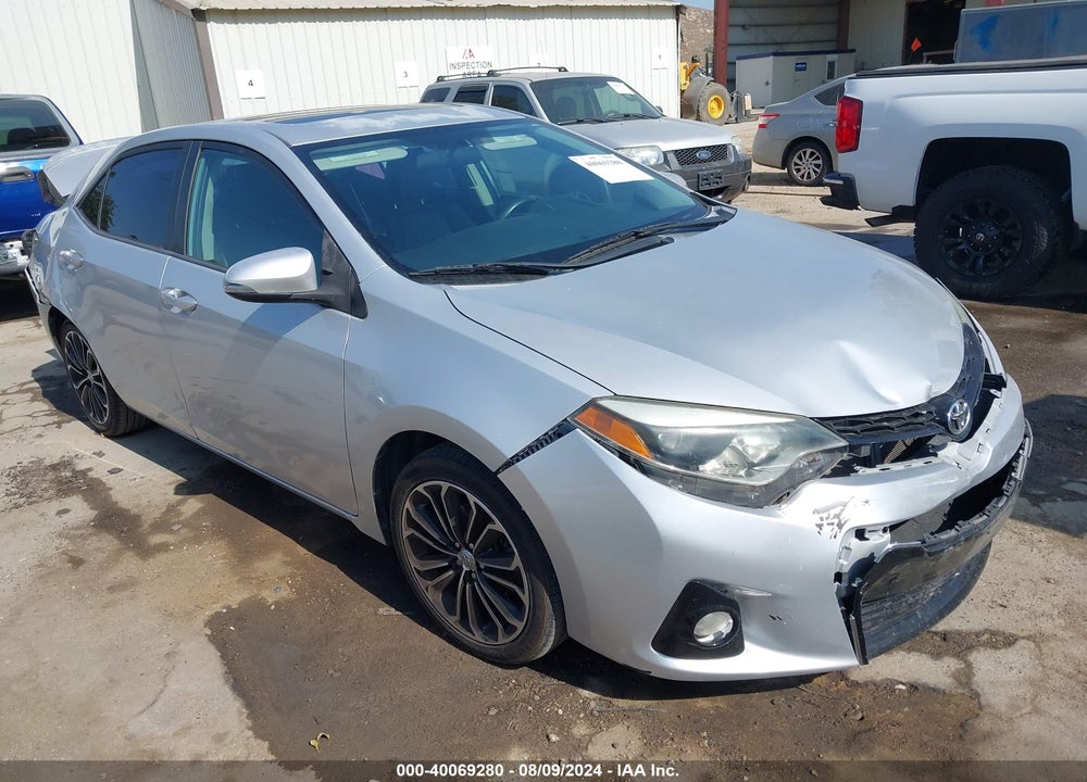 2014 TOYOTA COROLLA S PLUS VIN: 5YFBURHE7EP004531