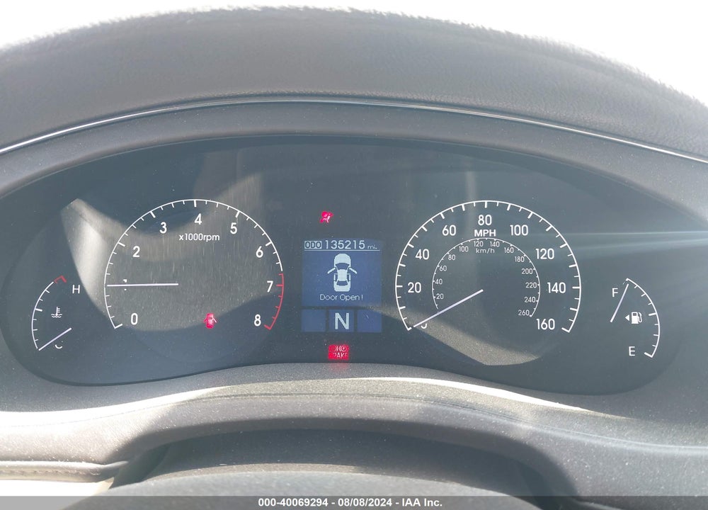 2009 HYUNDAI GENESIS 4.6 VIN: KMHGC46F19U059987