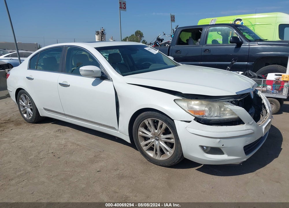 2009 HYUNDAI GENESIS 4.6 VIN: KMHGC46F19U059987