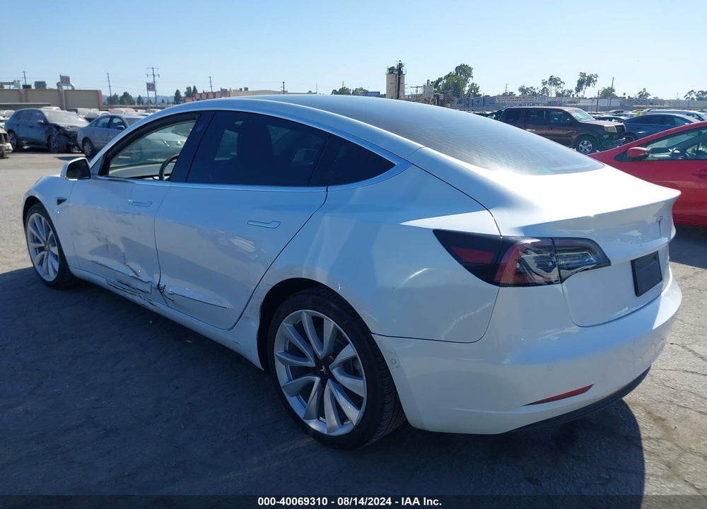 2019 TESLA MODEL 3 LONG RANGE/PERFORMANCE VIN: 5YJ3E1EB8KF469341