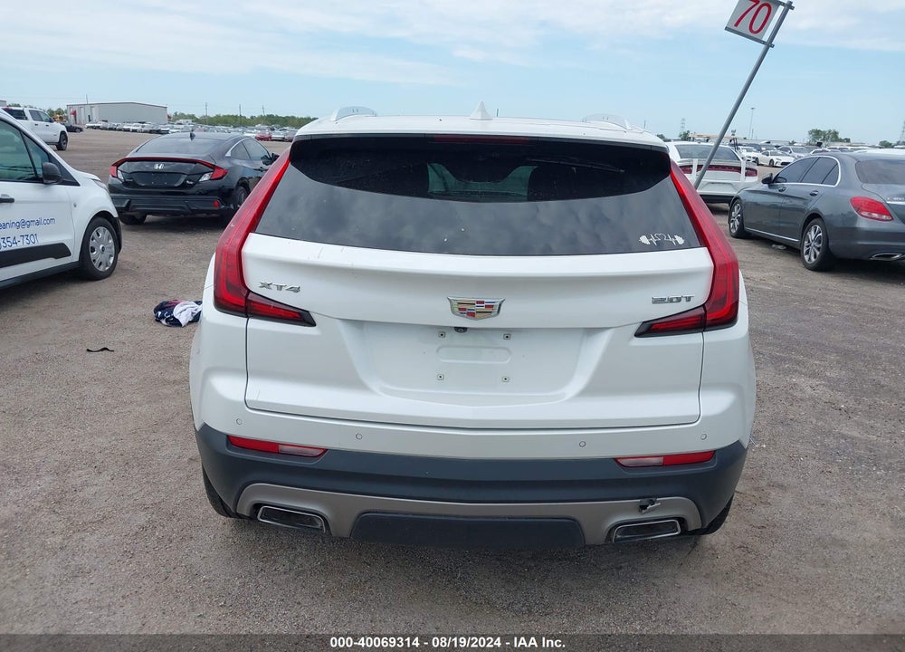 2019 CADILLAC XT4 PREMIUM LUXURY VIN: 1GYFZCR4XKF143104