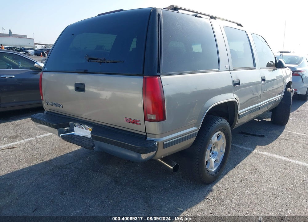 1999 GMC YUKON SLE VIN: 1GKEK13R5XJ714716
